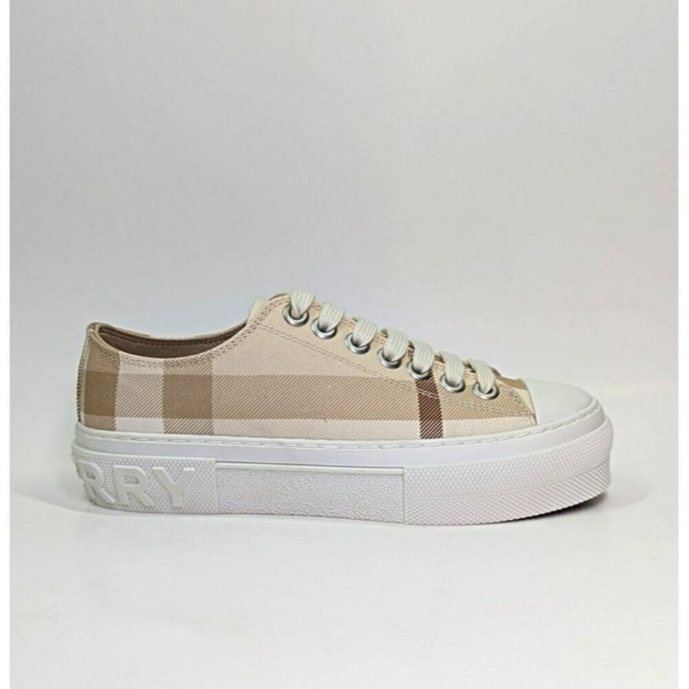 Burberry Women's Jack Checked Low Top Sneakers Size 36 (MSRP $675) - Picture 4 of 11